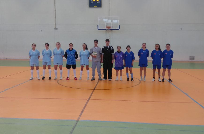 Desporto Escolar | equipas de Iniciados Futsal da Escola Secundária de Santa Maria da Feira