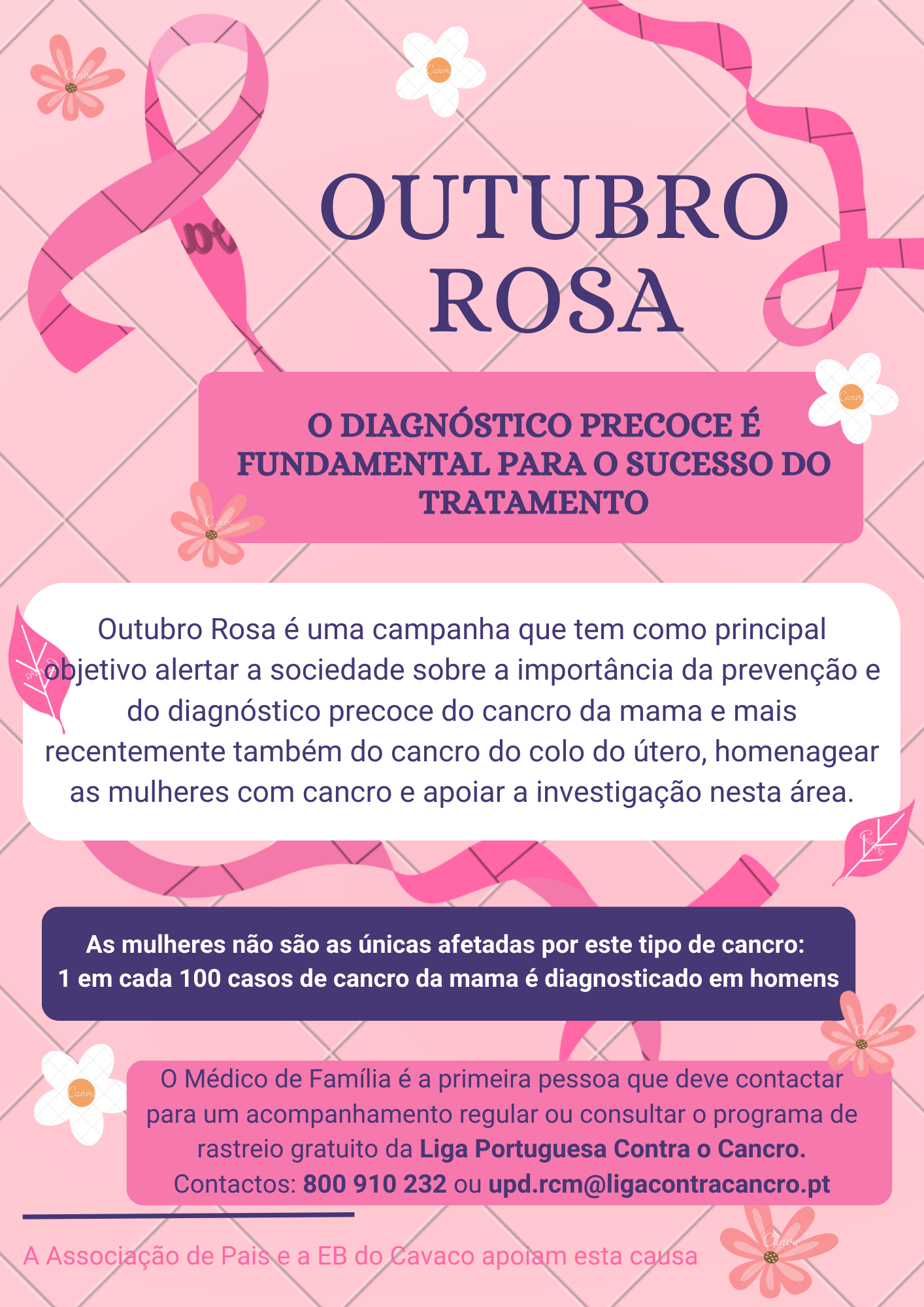 Flyer Outubro Rosa