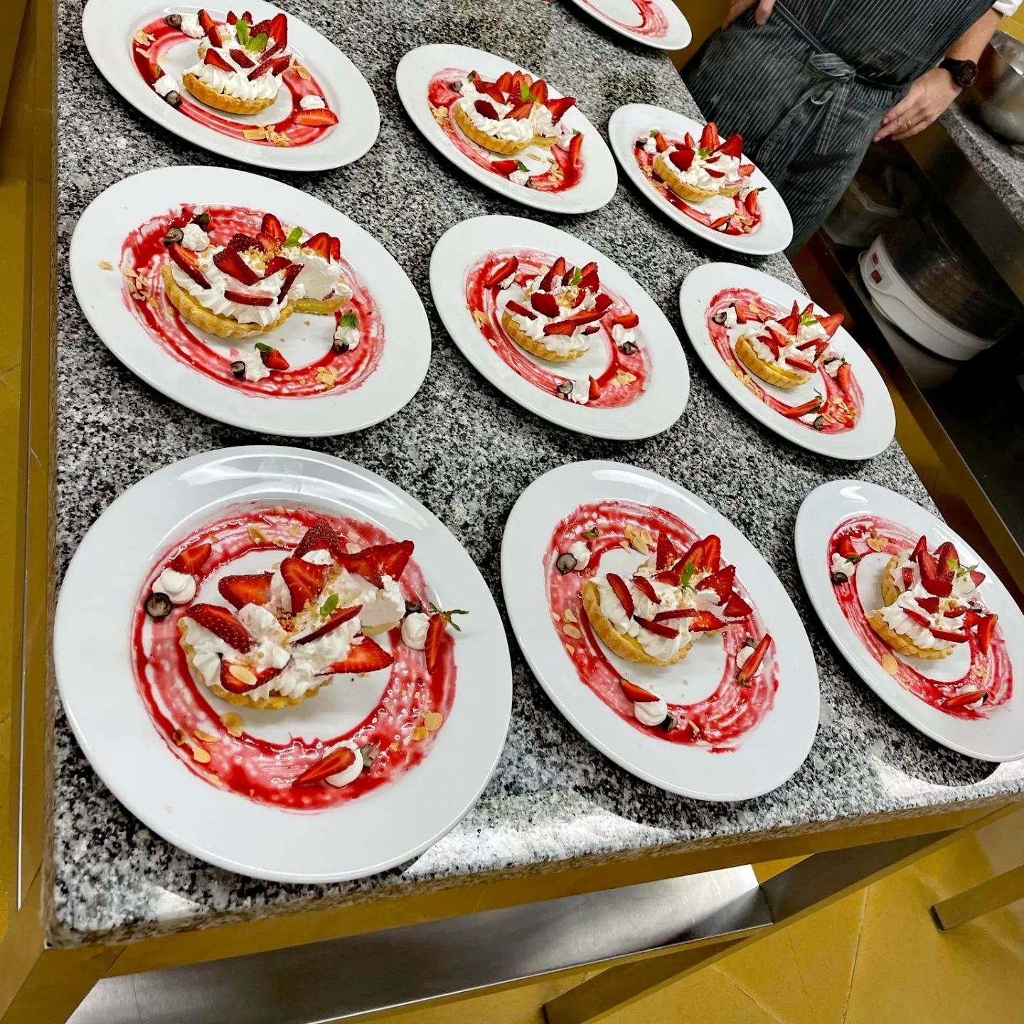 Preparação de almoço pelos alunos do 10°O | Curso Profissional de Cozinha/Pastelaria