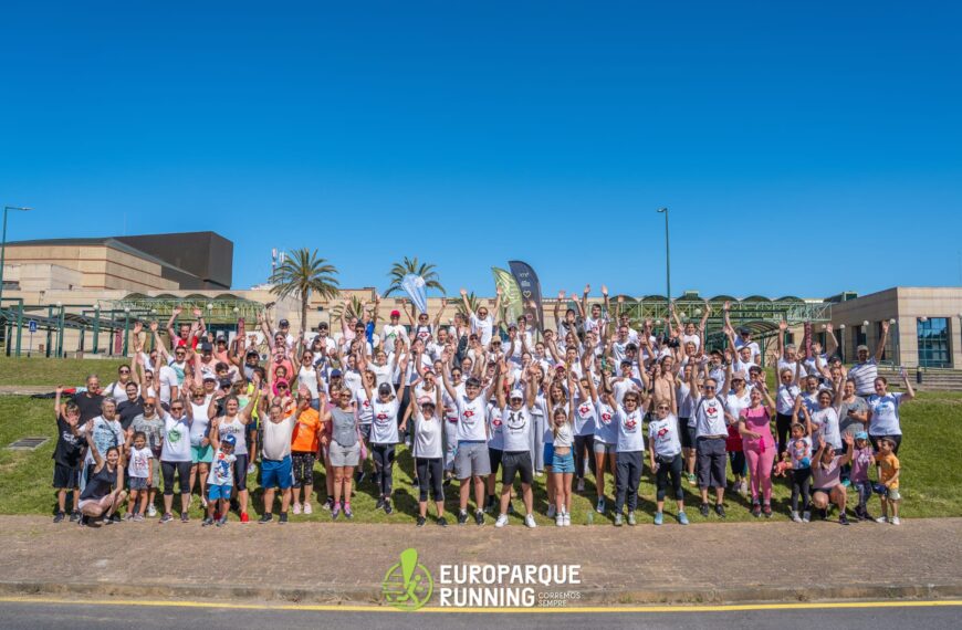 Projeto de cidadania da turma do 12°H | Caminhada/Corrida no Europarque com o grupo Europarque Running