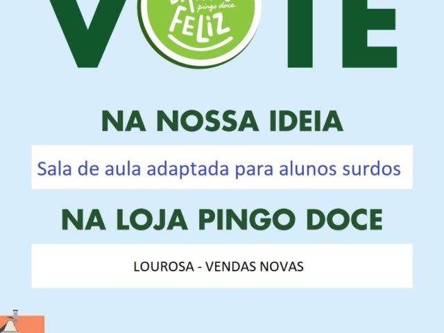 Bairro Feliz | Vota na nossa ideia “Sala de aula adaptada para alunos surdos”