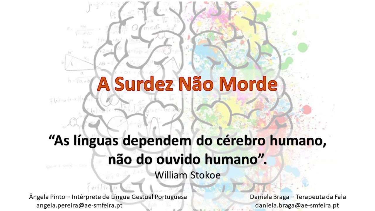 A Surdez não Morde | EB Professor Doutor Ferreira de Almeida