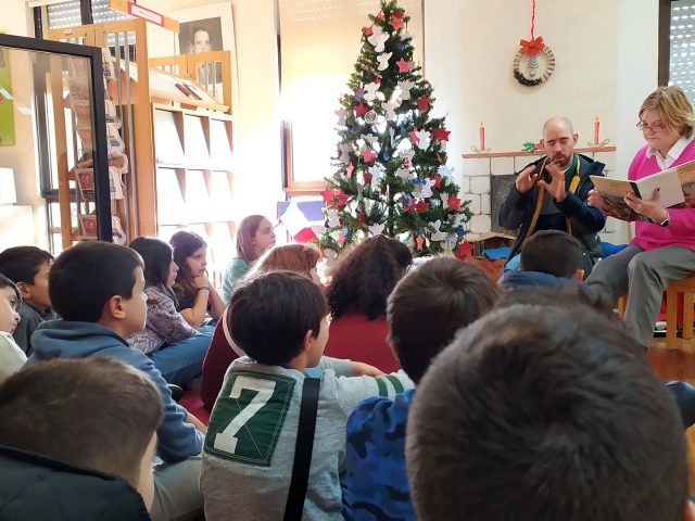 Leitura ao Serão na Biblioteca Escolar | EB Professor Doutor Ferreira de Almeida