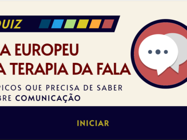 Dia Europeu da Terapia da Fala | 6 de março