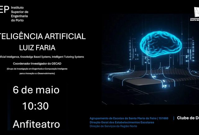 Palestra “IA Generativa” – 6 de maio, 10h30 | Clube de Debate