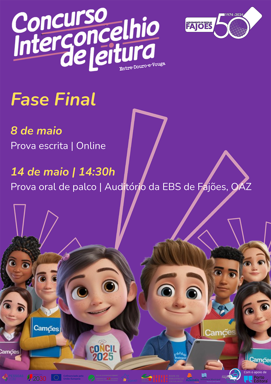 Fase Final do Concurso Interconcelhio de Leitura (ConcIL)