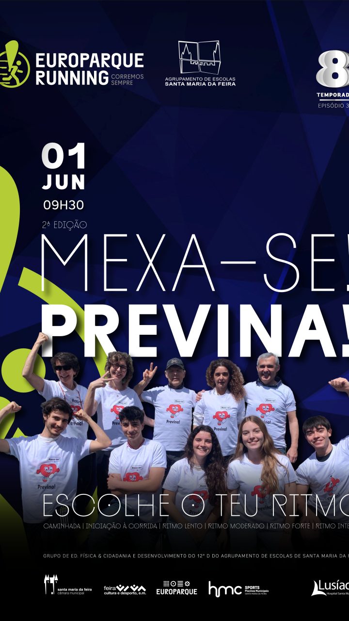 Caminhada no Europarque – dia 1 de Junho – para toda a Comunidade Educativa