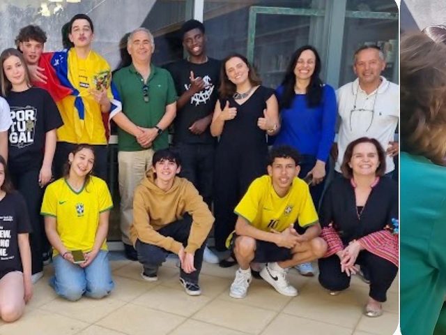 Comunicar Cultura – “Um encontro de culturas: Portugal, Suíça, Brasil, Angola e Venezuela” – Projeto Interdisciplinar do 10.º K