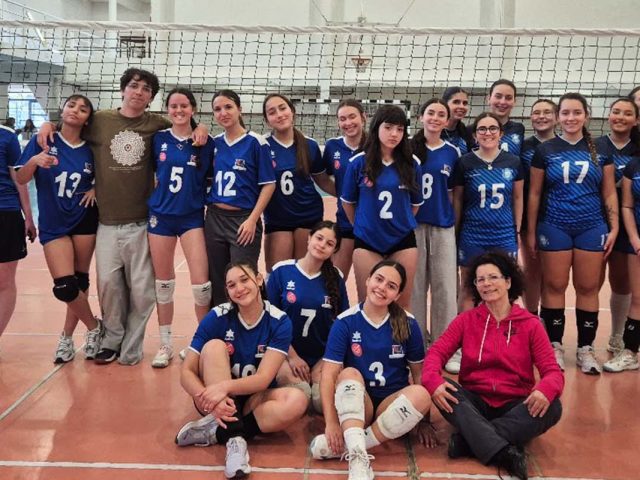 Equipa de Voleibol Juvenil Feminino vence por 3-0 na 2.ª Fase do Desporto Escolar | Desporto Escolar