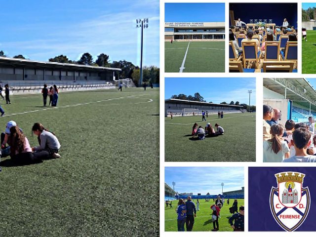 EB Souto Redondo | Visita ao Complexo Desportivo Feirense e ao Estádio Marcolino de Castro