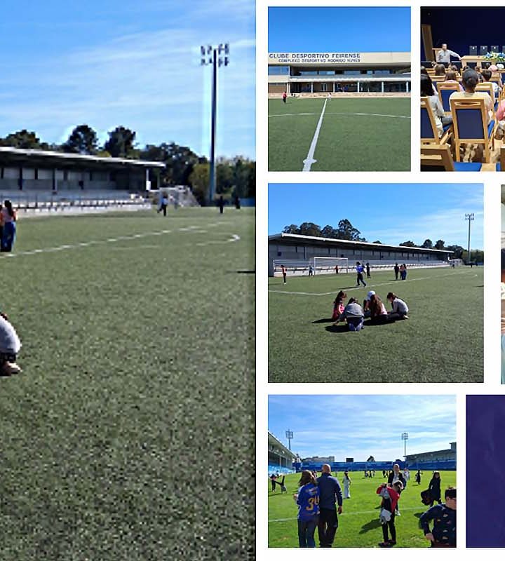 EB Souto Redondo | Visita ao Complexo Desportivo Feirense e ao Estádio Marcolino de Castro