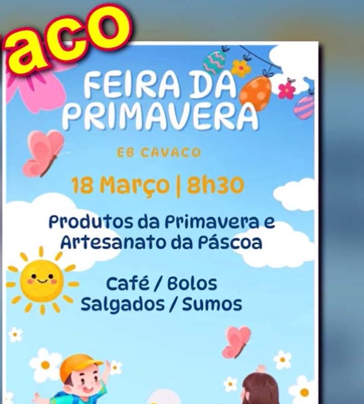 EB Cavaco | Feirinha da Páscoa