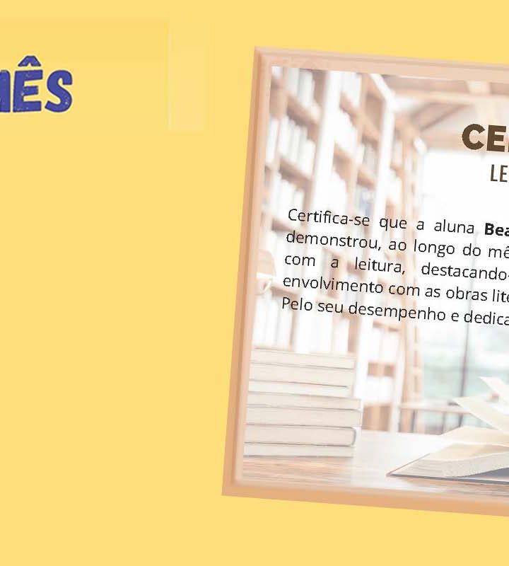 Biblioteca EBS | Leitor do Mês de Fevereiro